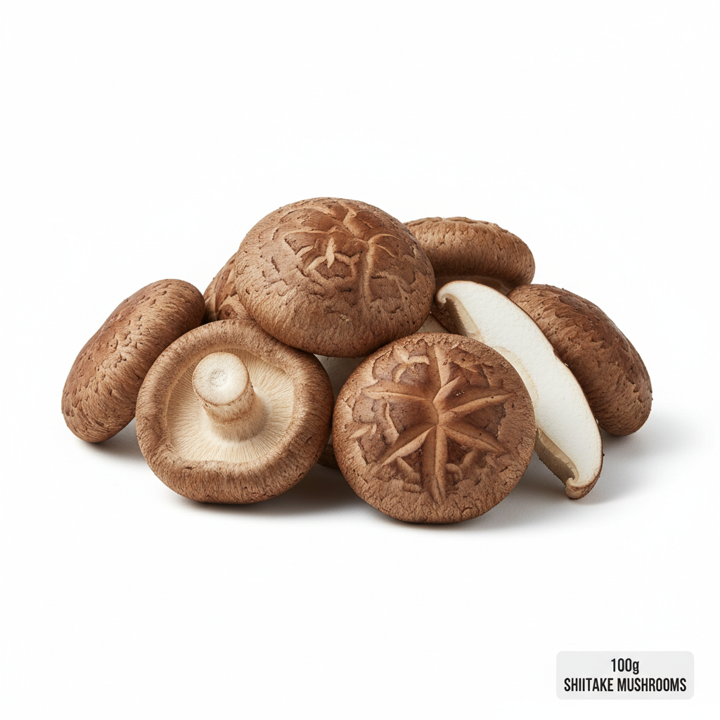 Champiñón Shiitake fresco 100 gramos